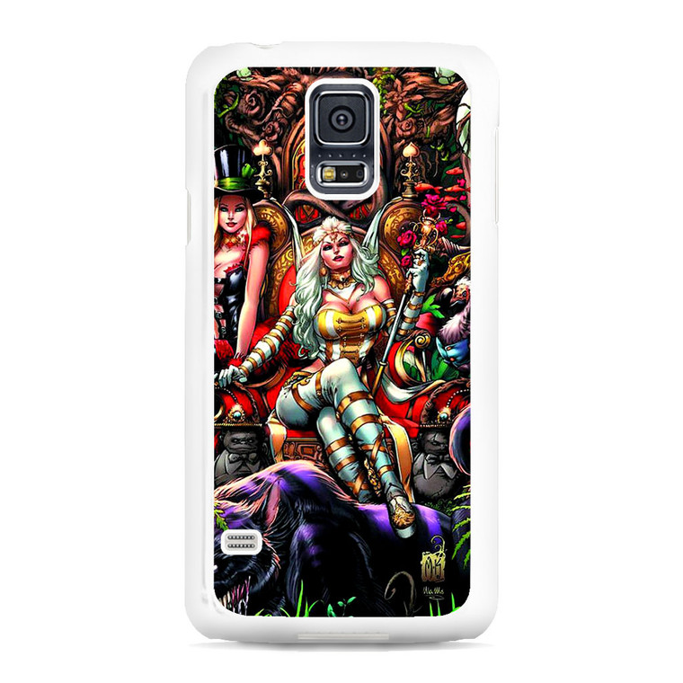 Evil Alice in Wonderland Samsung Galaxy S5 Case