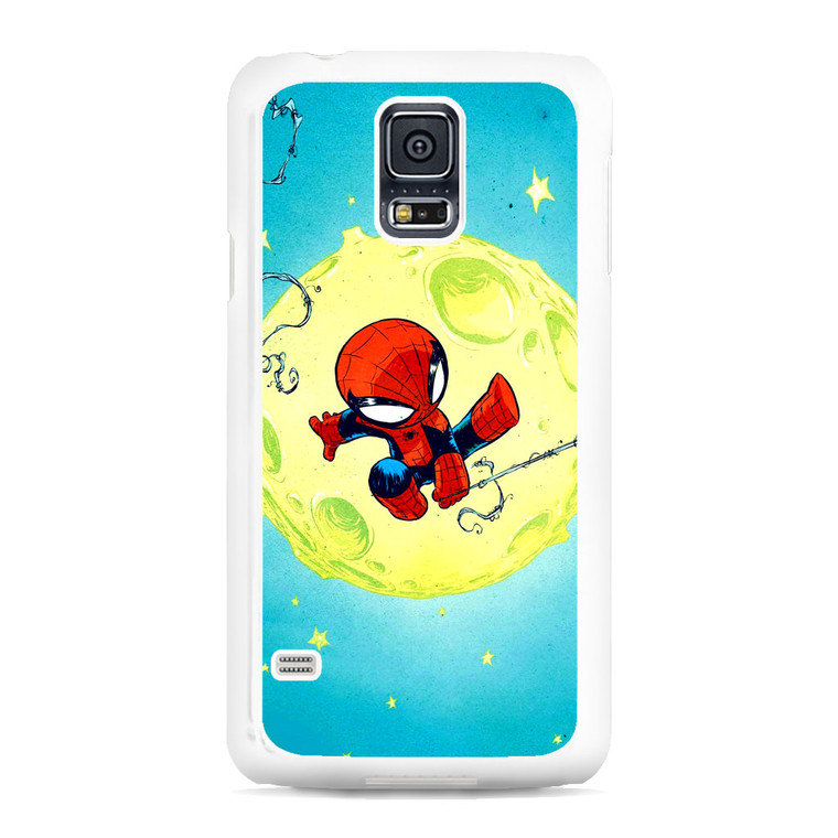 Spider Man Cute Samsung Galaxy S5 Case