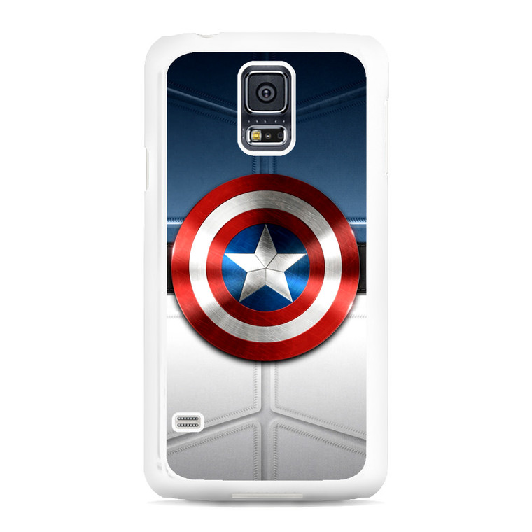 Comics Captain America Shield 1 Samsung Galaxy S5 Case