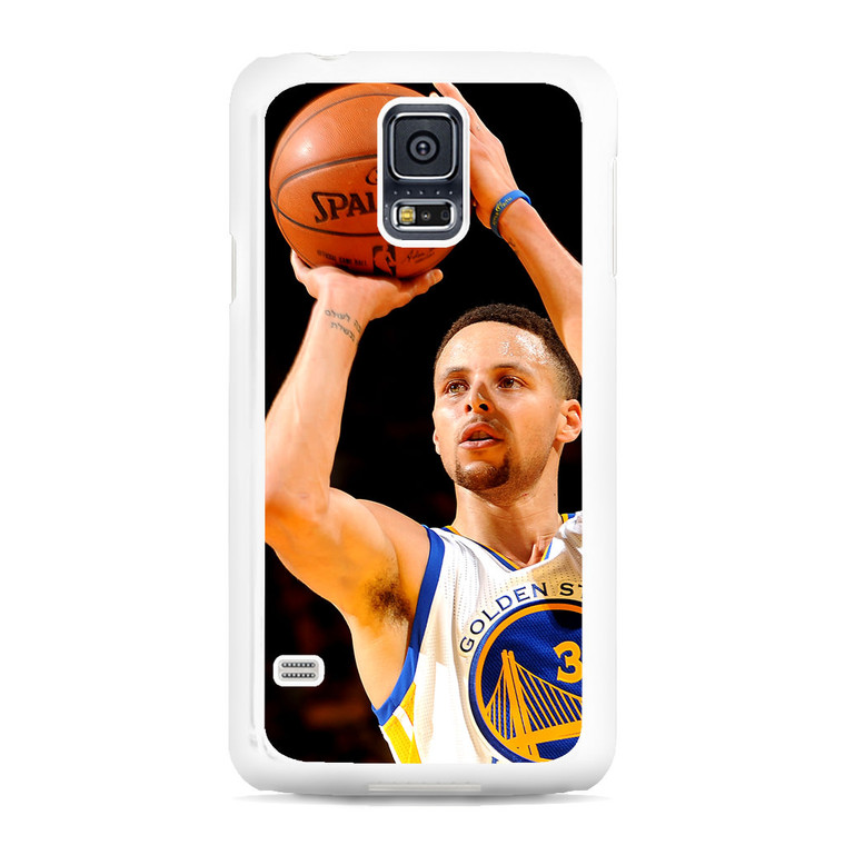 Curry Champion Nba Shoot Golden State Warriors Samsung Galaxy S5 Case