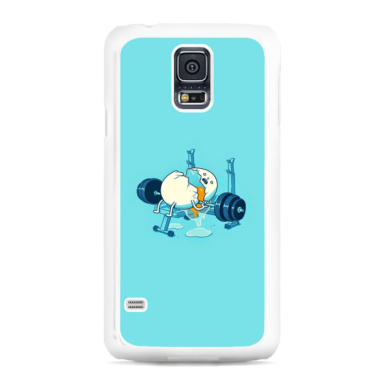 Egg Accident Workout Samsung Galaxy S5 Case