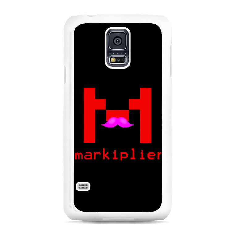 Markiplier Pink Mustache Samsung Galaxy S5 Case