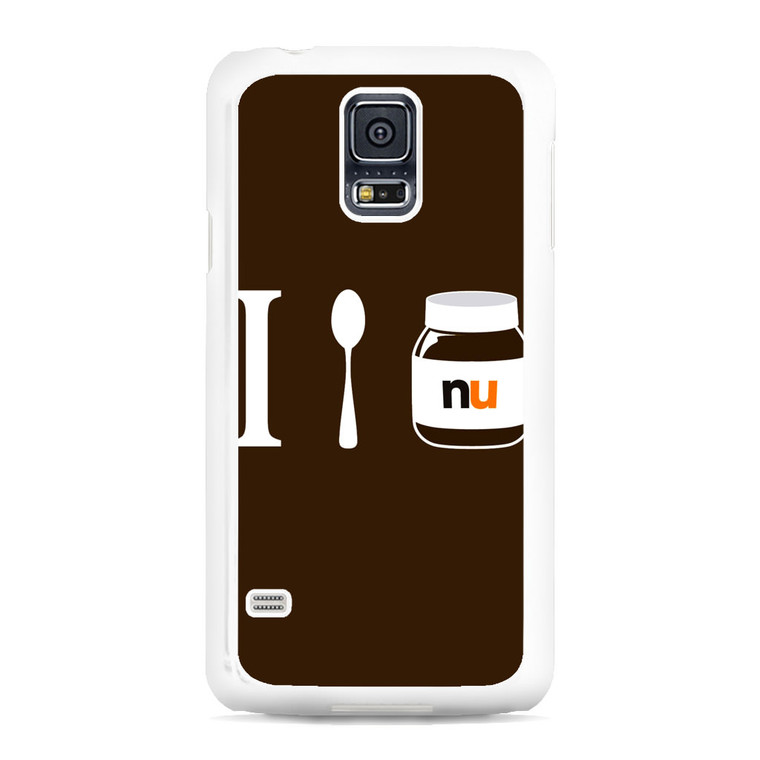 I Eat Nutella Samsung Galaxy S5 Case