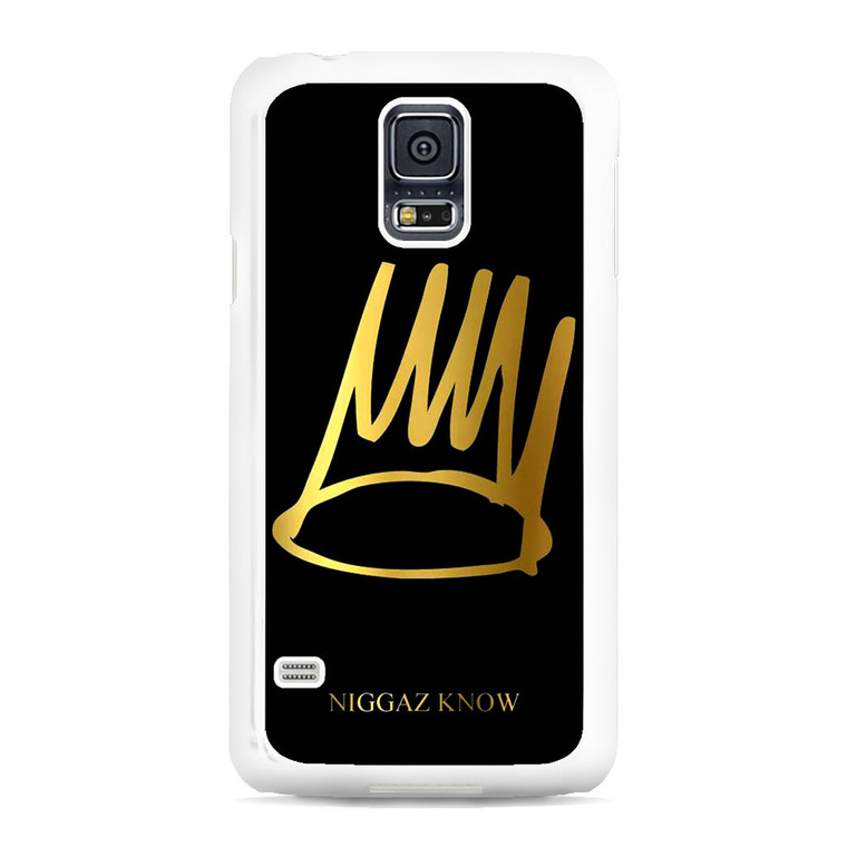 J Cole Crown Born Sinner Samsung Galaxy S5 Case