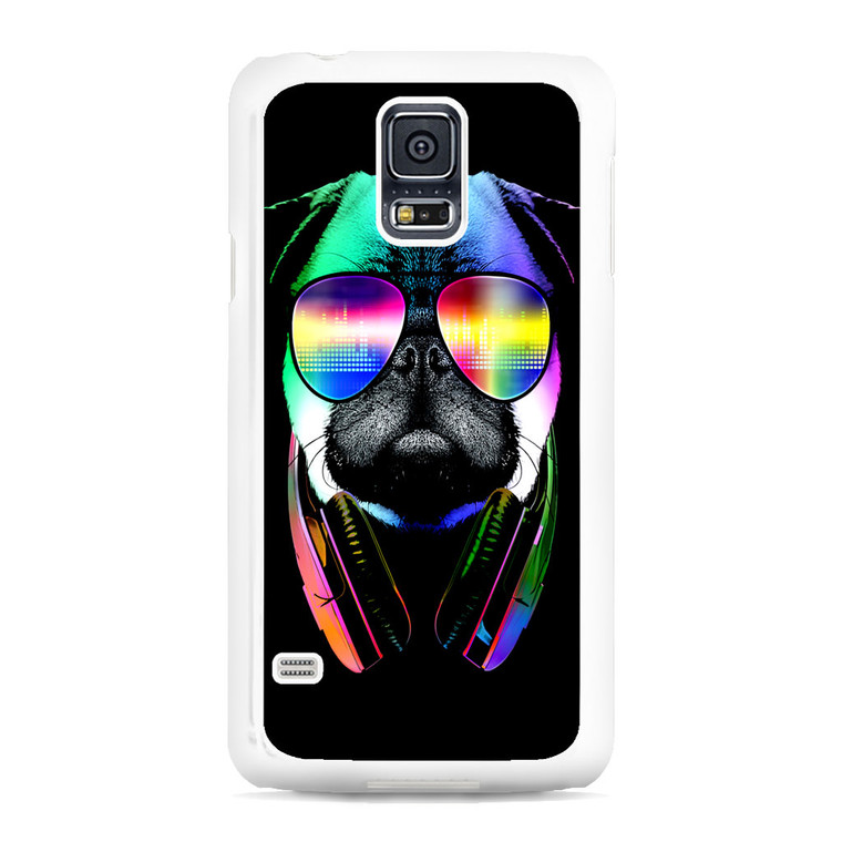 Music Lover Pug V Samsung Galaxy S5 Case