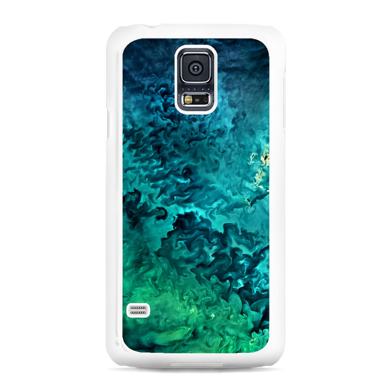 Swirls In The Yellow Sea1 Samsung Galaxy S5 Case