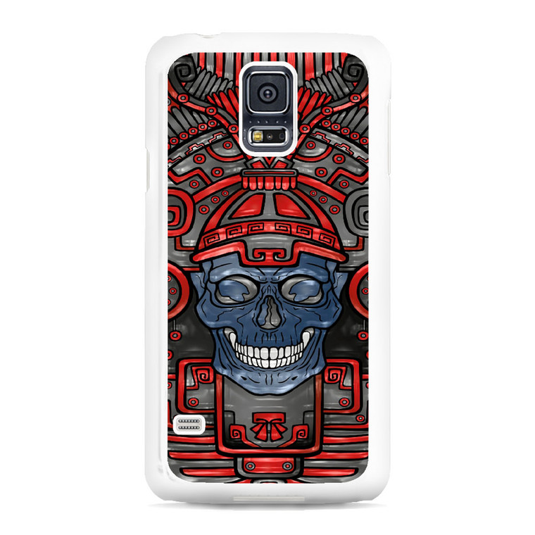 Aztec Skull Samsung Galaxy S5 Case