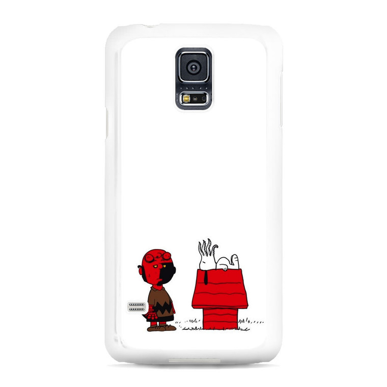 Cthulhu Hellboy Peanuts Samsung Galaxy S5 Case