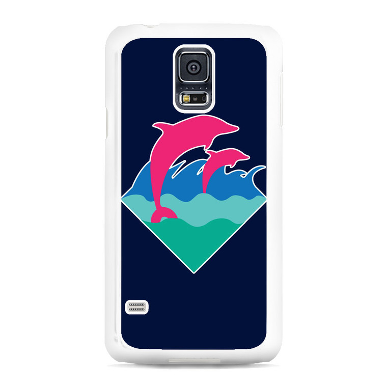 Pink Dolphin Logo Samsung Galaxy S5 Case