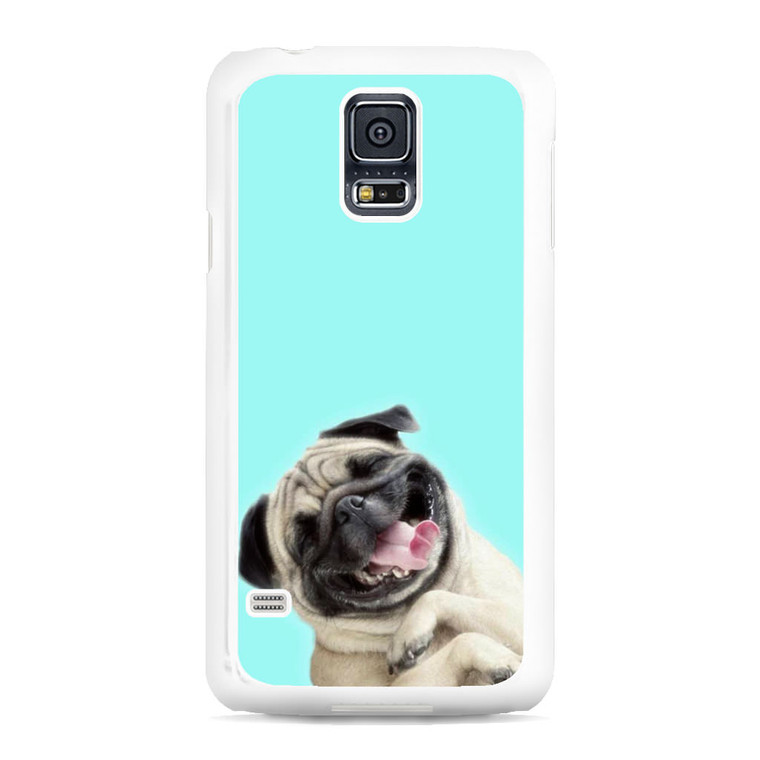 Pug Laughing Samsung Galaxy S5 Case
