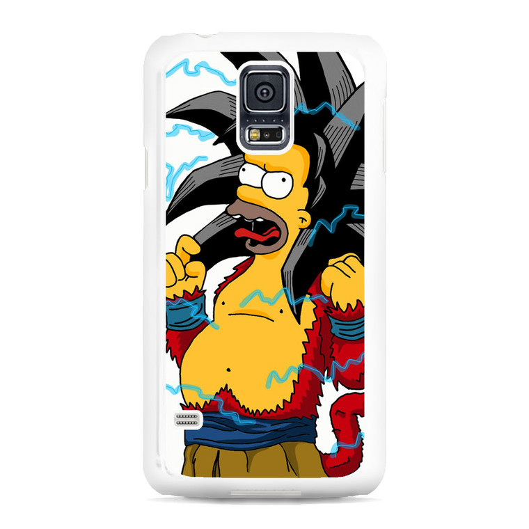 Super Saiyan Homer Samsung Galaxy S5 Case