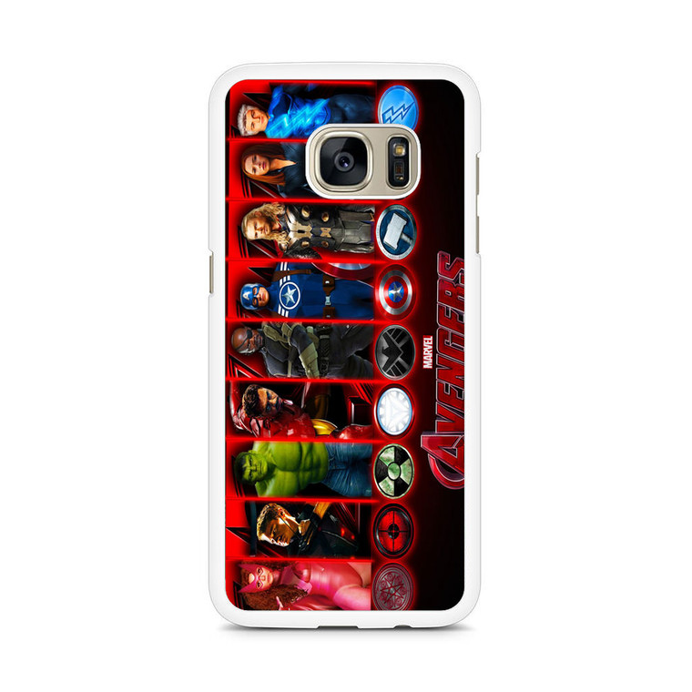 Age of Ultron All Character Samsung Galaxy S7 Edge Case