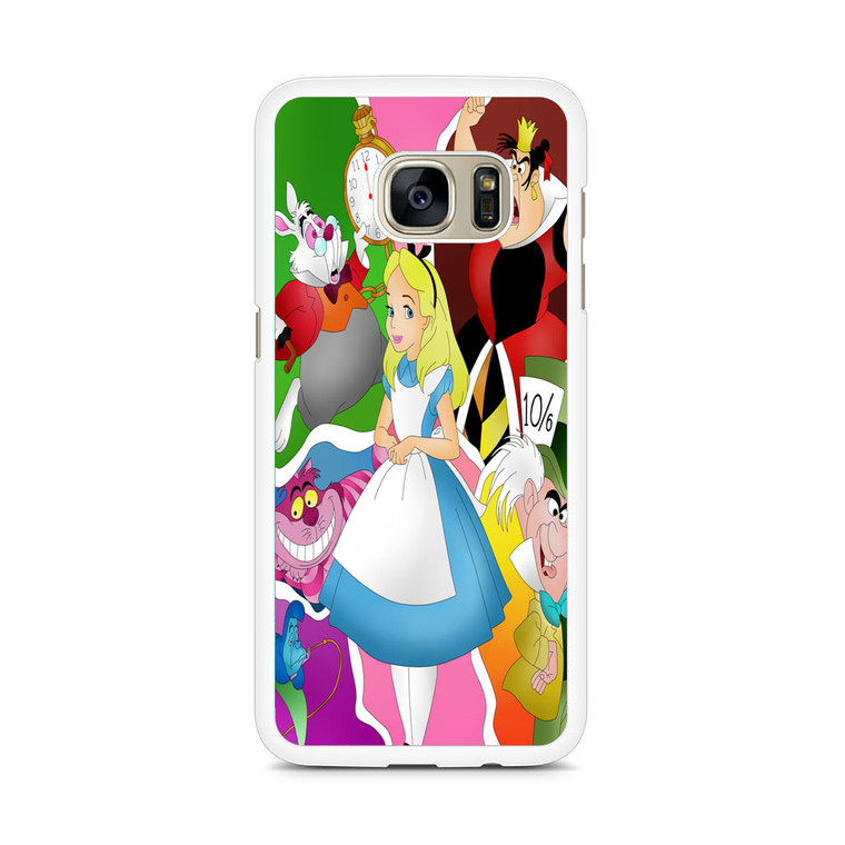 Disney Alice in Wonderland Samsung Galaxy S7 Edge Case