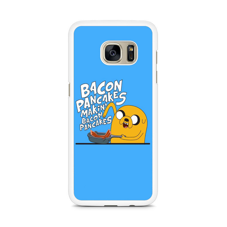 Adventure Time Bacon Pancakes Samsung Galaxy S7 Edge Case