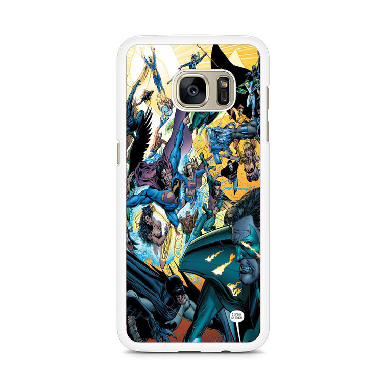 DC Comics Heroes Vs Parallax Samsung Galaxy S7 Edge Case