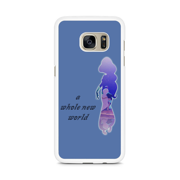 Jasmine Quote Aladdin Disney Samsung Galaxy S7 Edge Case
