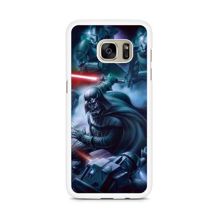 Star Wars Darth Vader Fight Samsung Galaxy S7 Edge Case