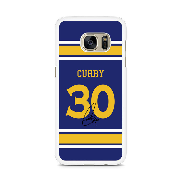 Warriors Stephen Curry Jersey Samsung Galaxy S7 Edge Case