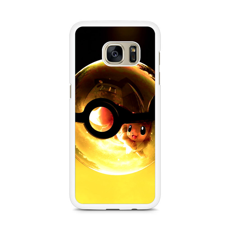 Pokemon Ball Pikachu Samsung Galaxy S7 Edge Case