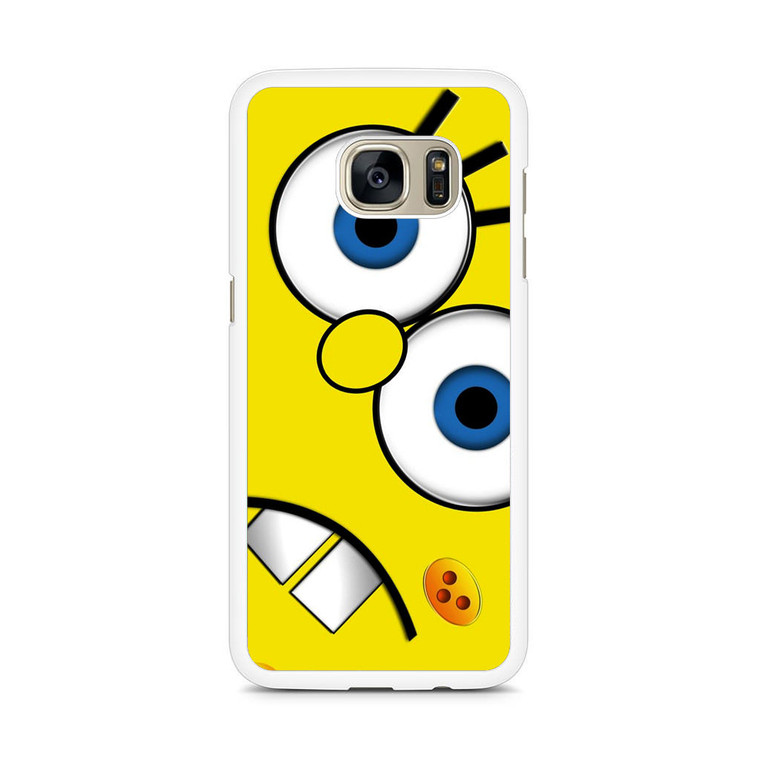 Spongebob Face Samsung Galaxy S7 Edge Case