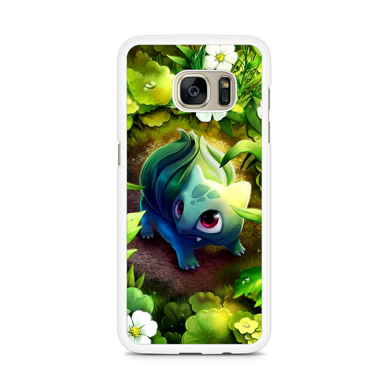 Pokemon Bulbasaur Art Samsung Galaxy S7 Edge Case