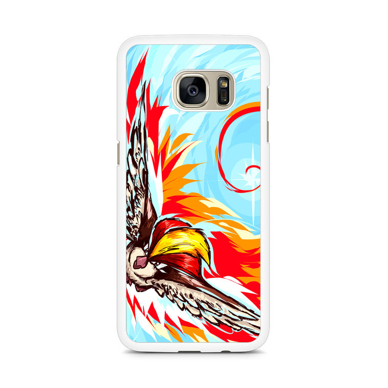 Pokemon Pidgeot Samsung Galaxy S7 Edge Case