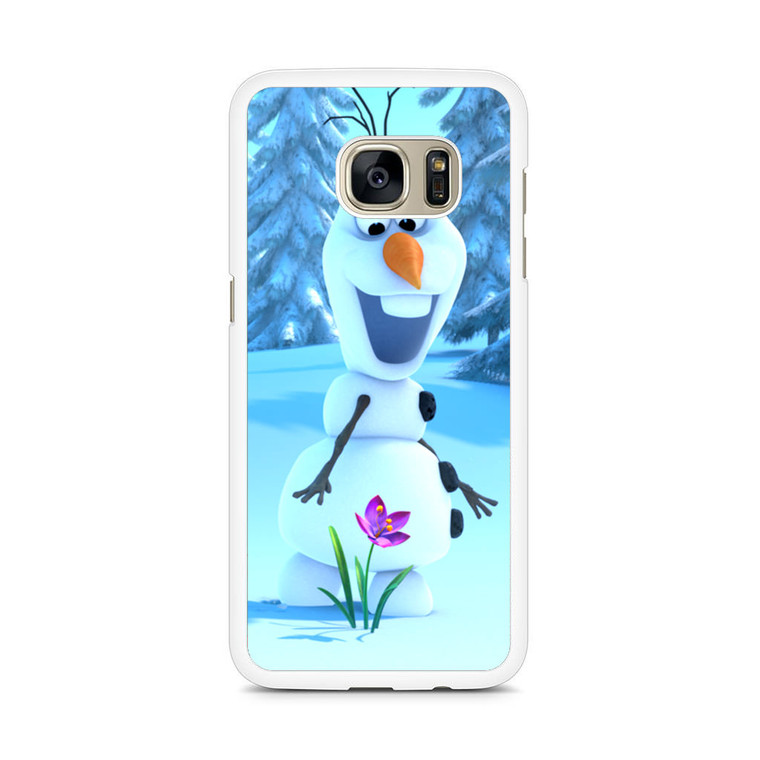 Frozen Ollaf Samsung Galaxy S7 Edge Case
