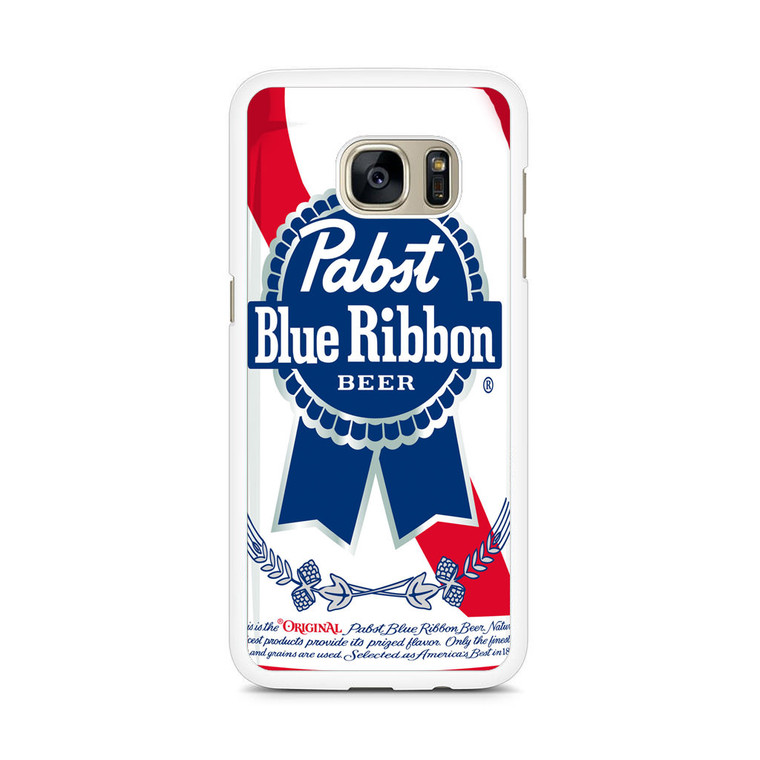Pabst Blue Ribbon Beer Samsung Galaxy S7 Edge Case