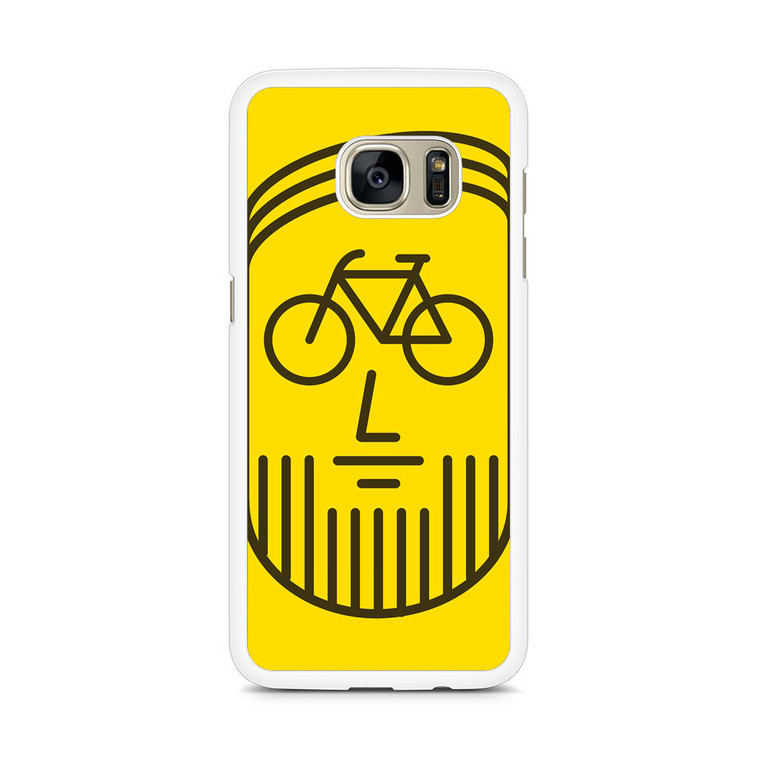 Bike Face Samsung Galaxy S7 Edge Case