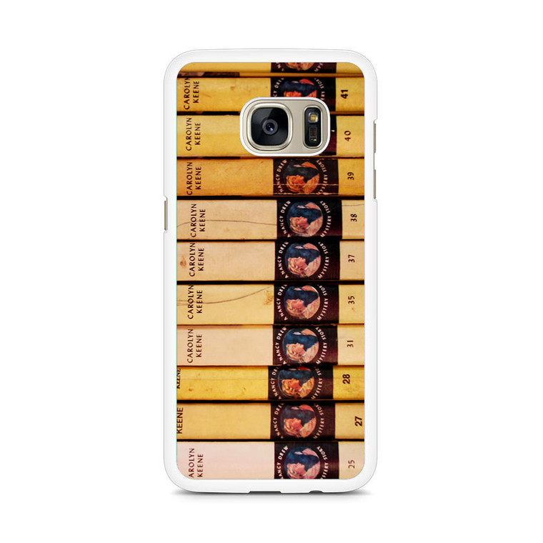 Nancy Drew Book Collections Samsung Galaxy S7 Edge Case