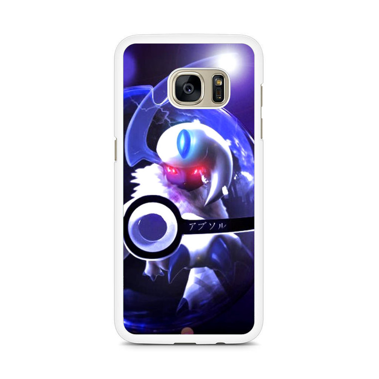 Pokemon Absol Pokeball Samsung Galaxy S7 Edge Case