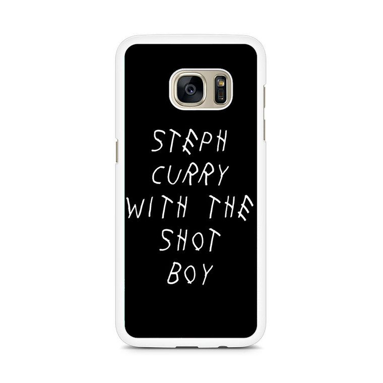 Stephen Curry Drake Shot Samsung Galaxy S7 Edge Case