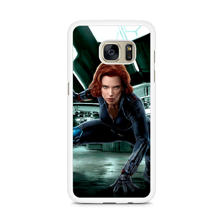 Black Widow Avengers Samsung Galaxy S7 Edge Case