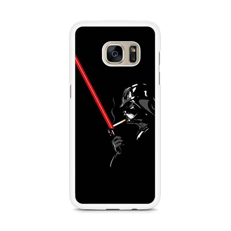 Darth Vader Smoking Samsung Galaxy S7 Edge Case