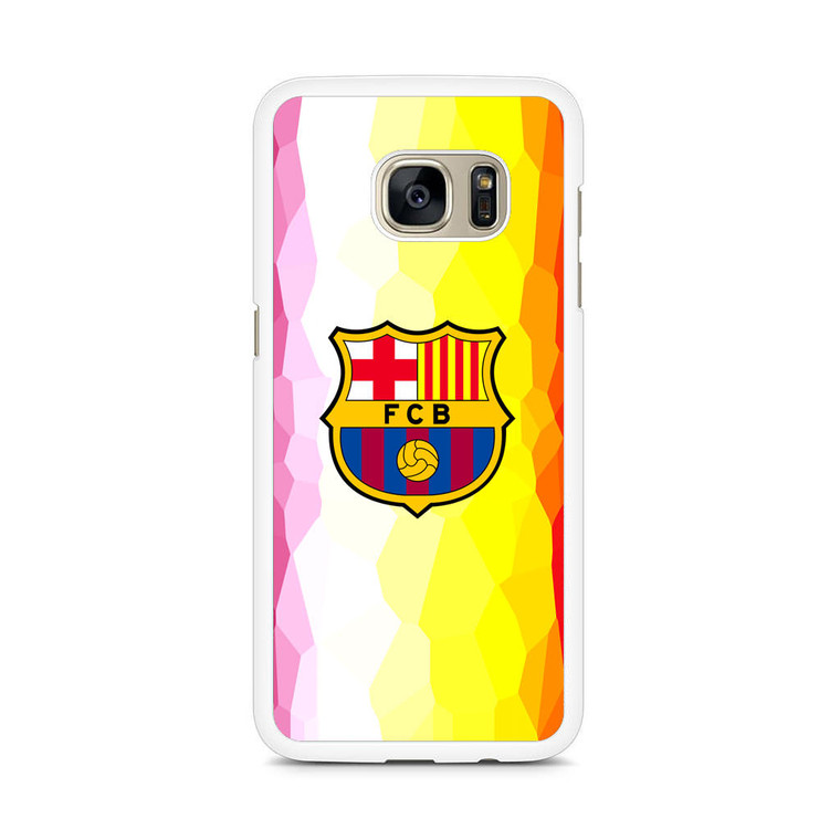 FC Barcelona Mozaic Samsung Galaxy S7 Edge Case
