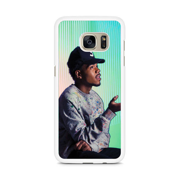 Chance The Rapper Poses Samsung Galaxy S7 Edge Case