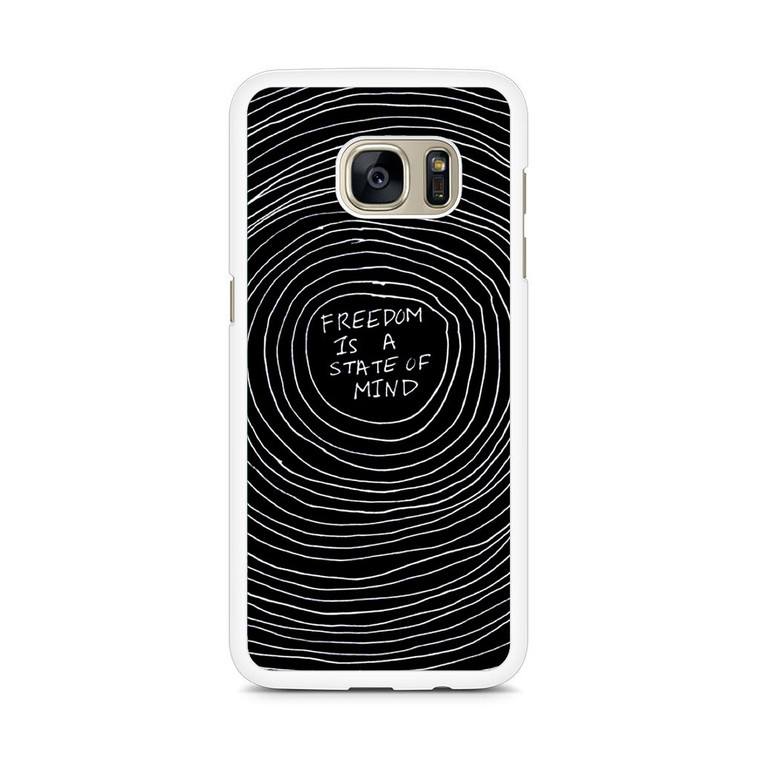 Corporate Avenger Freedom is a State of Mind Samsung Galaxy S7 Edge Case