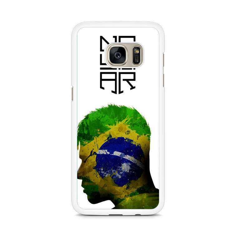 Neymar Logo Brazil Samsung Galaxy S7 Edge Case