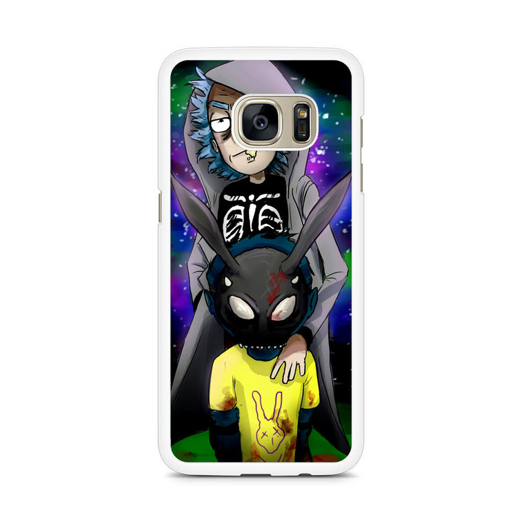 Rick And Morty Donnie Darko Samsung Galaxy S7 Edge Case
