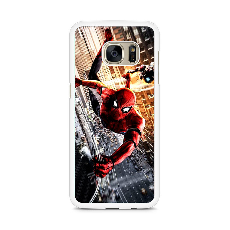 Spiderman Homecoming Poster Samsung Galaxy S7 Edge Case