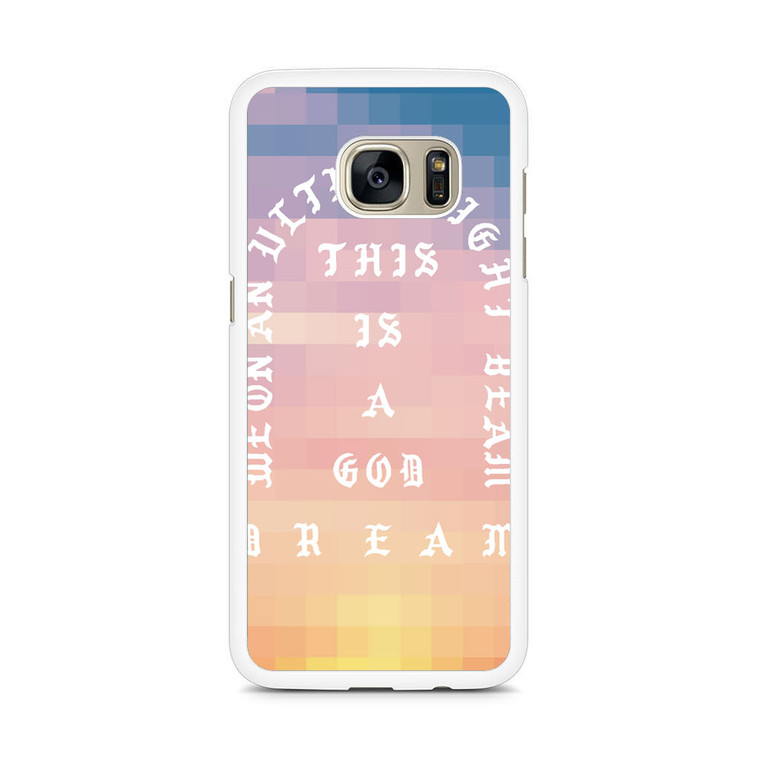 Ultra Light Beam Pixels Samsung Galaxy S7 Edge Case