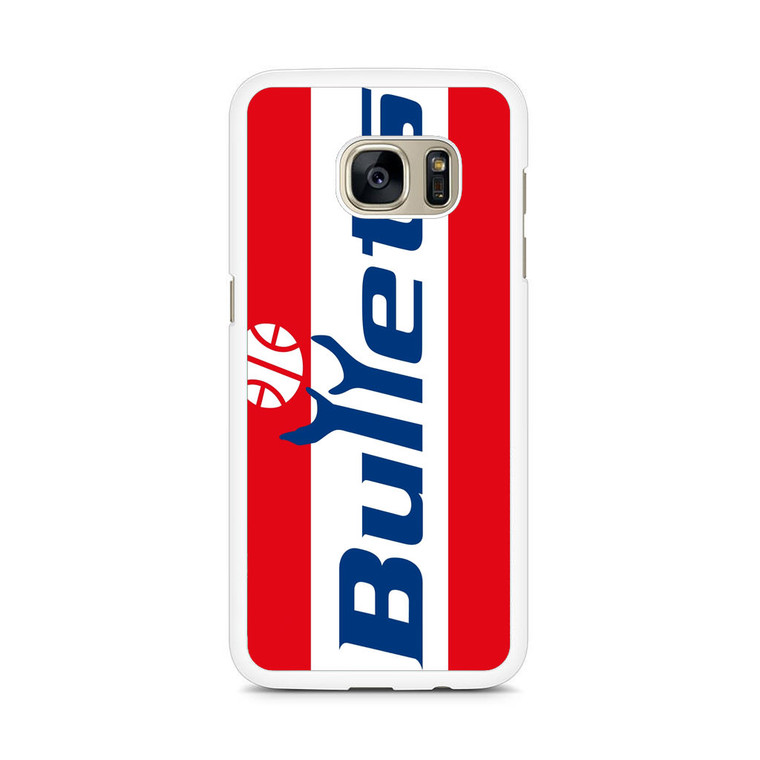 Washington Bullets 1987 Logo Samsung Galaxy S7 Edge Case