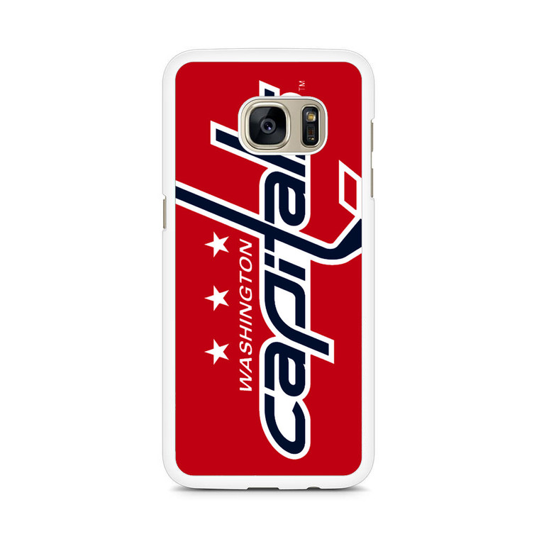 Washington Capitals Hockey Logo Samsung Galaxy S7 Edge Case