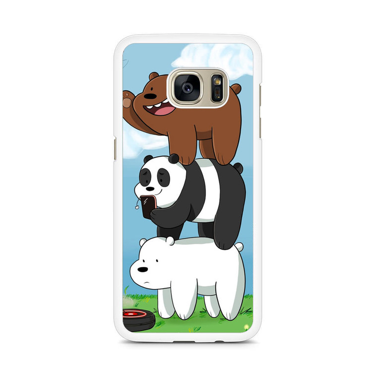 We Bare Bears Grizz Samsung Galaxy S7 Edge Case