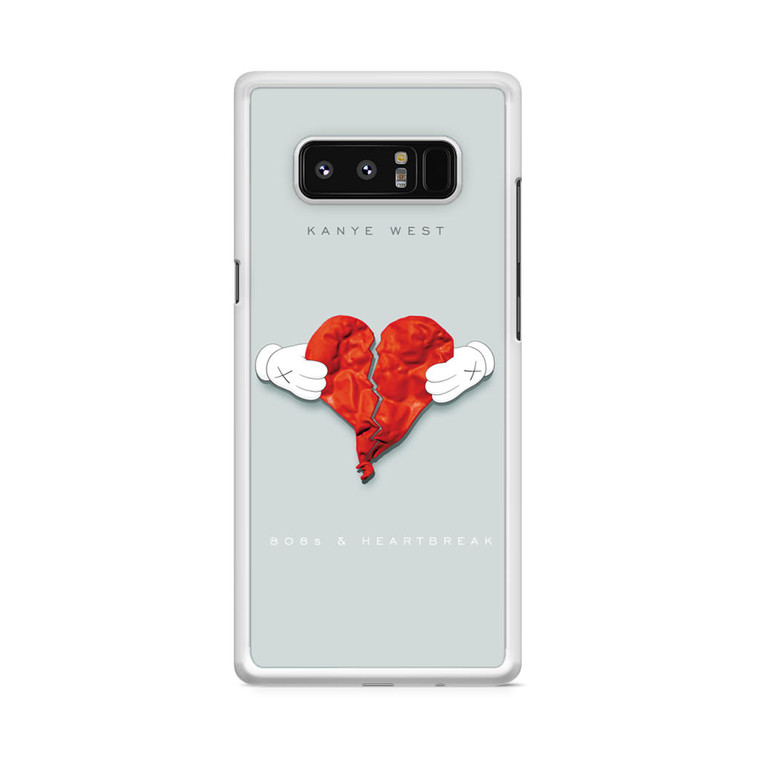 808s Kanye West and Heartbreak Samsung Galaxy Note 8 Case