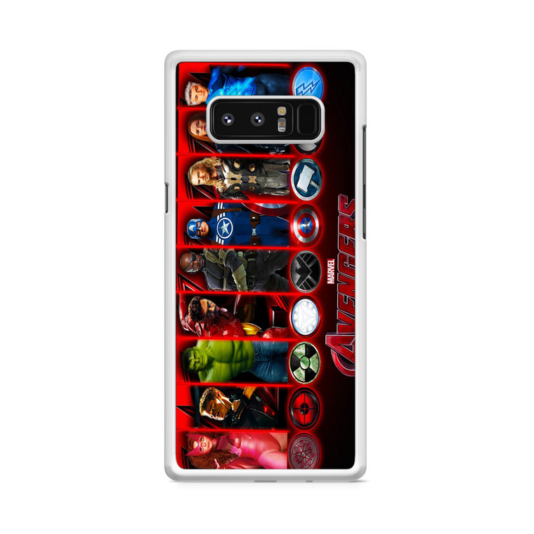 Age of Ultron All Character Samsung Galaxy Note 8 Case