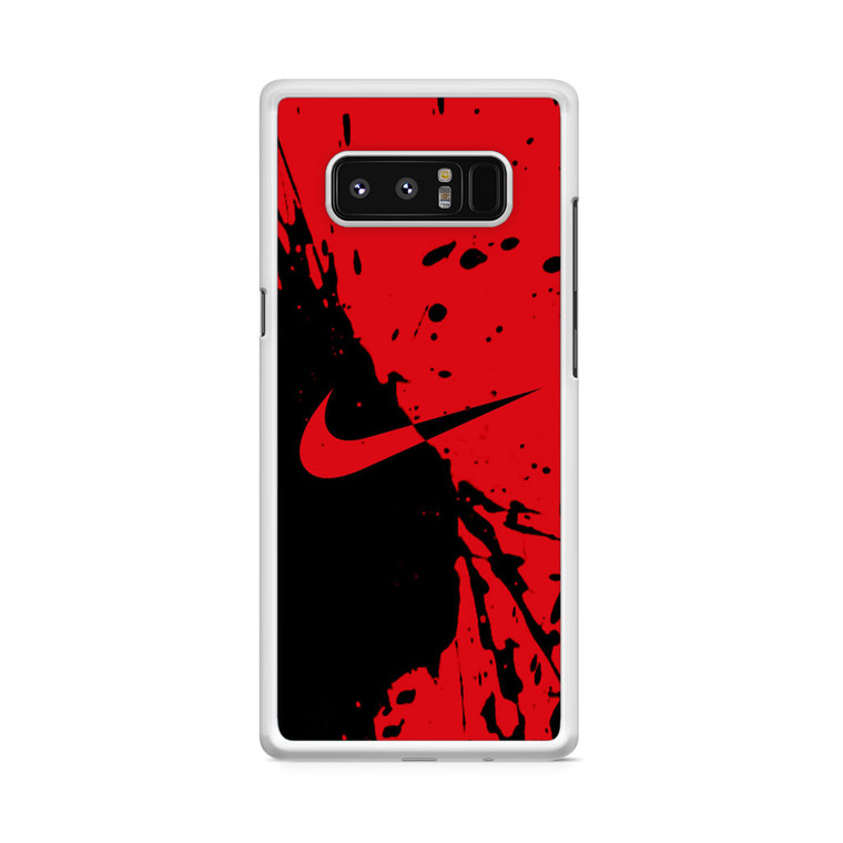 Nike Red and Black Samsung Galaxy Note 8 Case