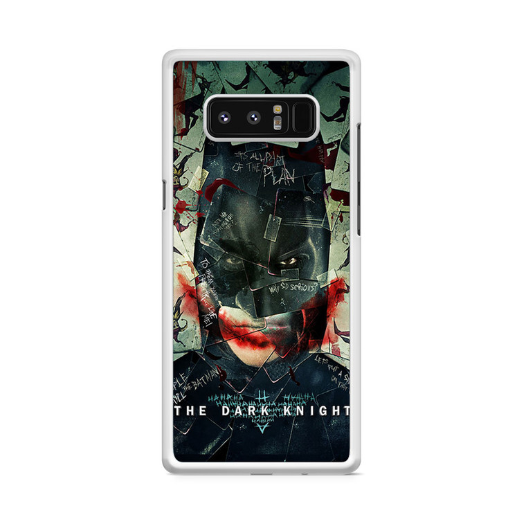 Batman and Joker The Dark Knigth Samsung Galaxy Note 8 Case