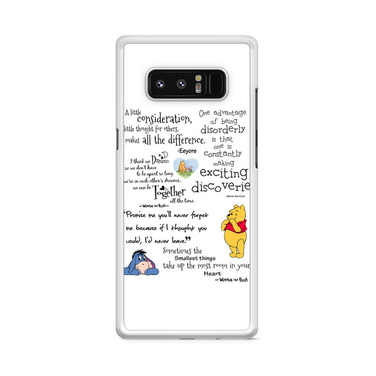 Winnie The Pooh Samsung Galaxy Note 8 Case