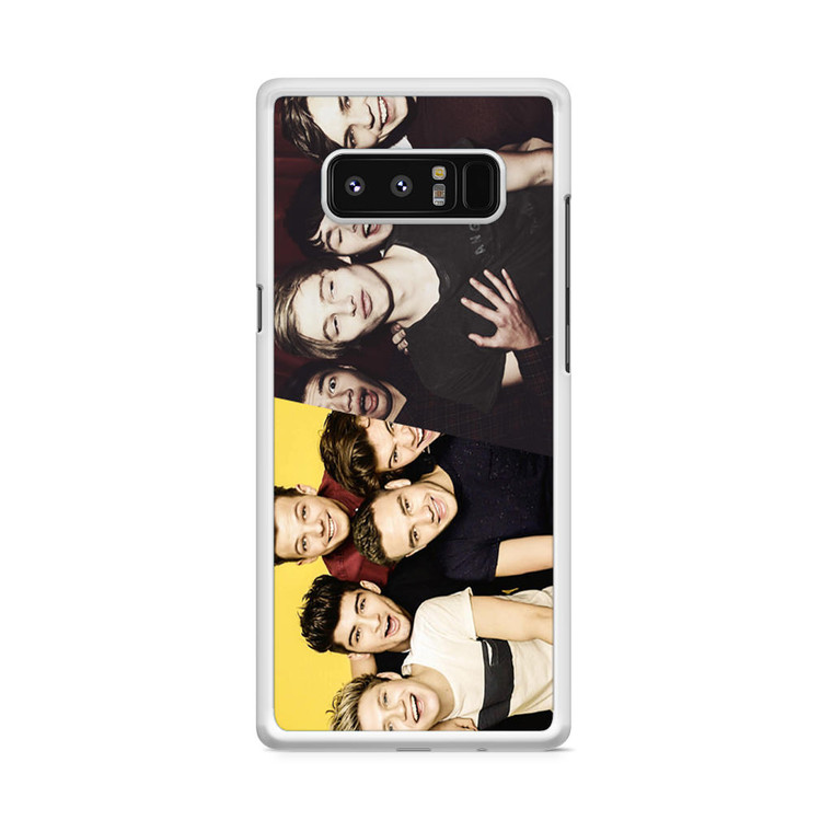 One Direction And 5 Second of Summer Samsung Galaxy Note 8 Case